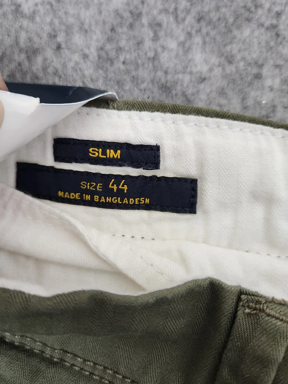 NWT Piombo Slim Fit Stretch Cotton Chino Pants Men's 30x31 Green Preppy Casual